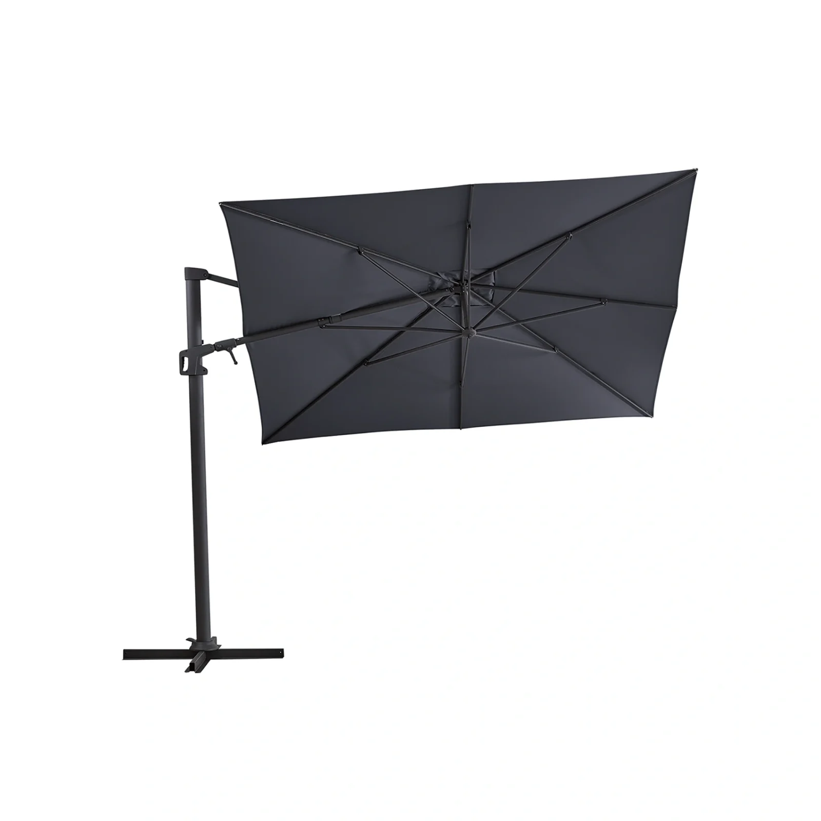 Vinovo frihängande parasoll antracit/grå - 300x300 cm