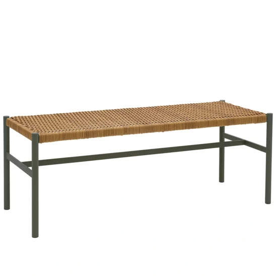 DK bänk nordic green/natur