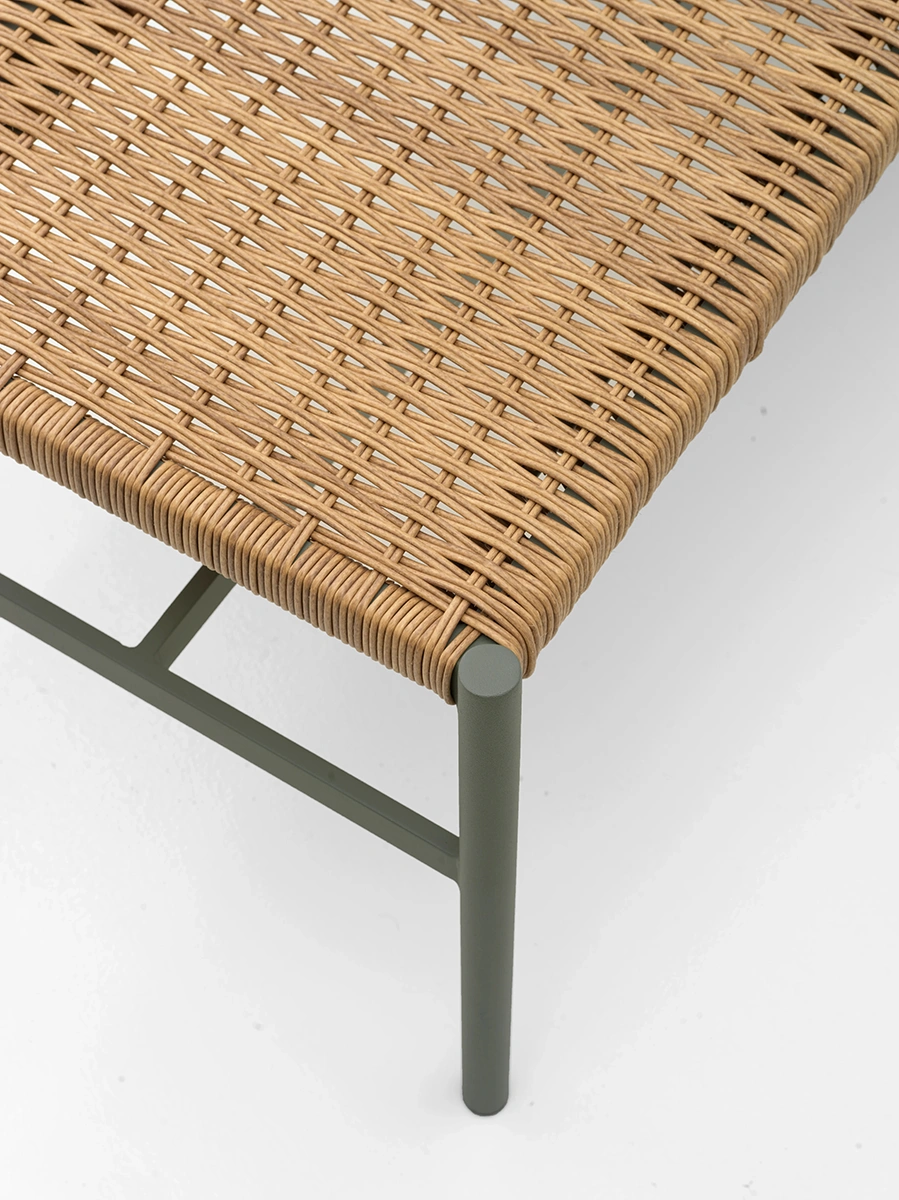 DK bänk nordic green/natur