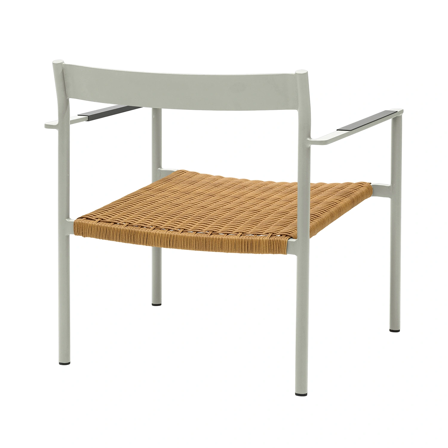 DK loungestol ljugrå/natur