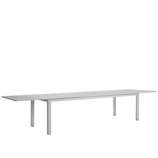 Lomma XL matbord ljusgrå 260-380x100 cm