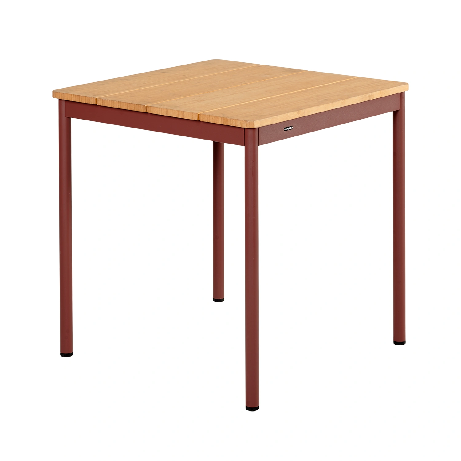 Product Image for Nox cafébord zin red/bambu 70x70 cm