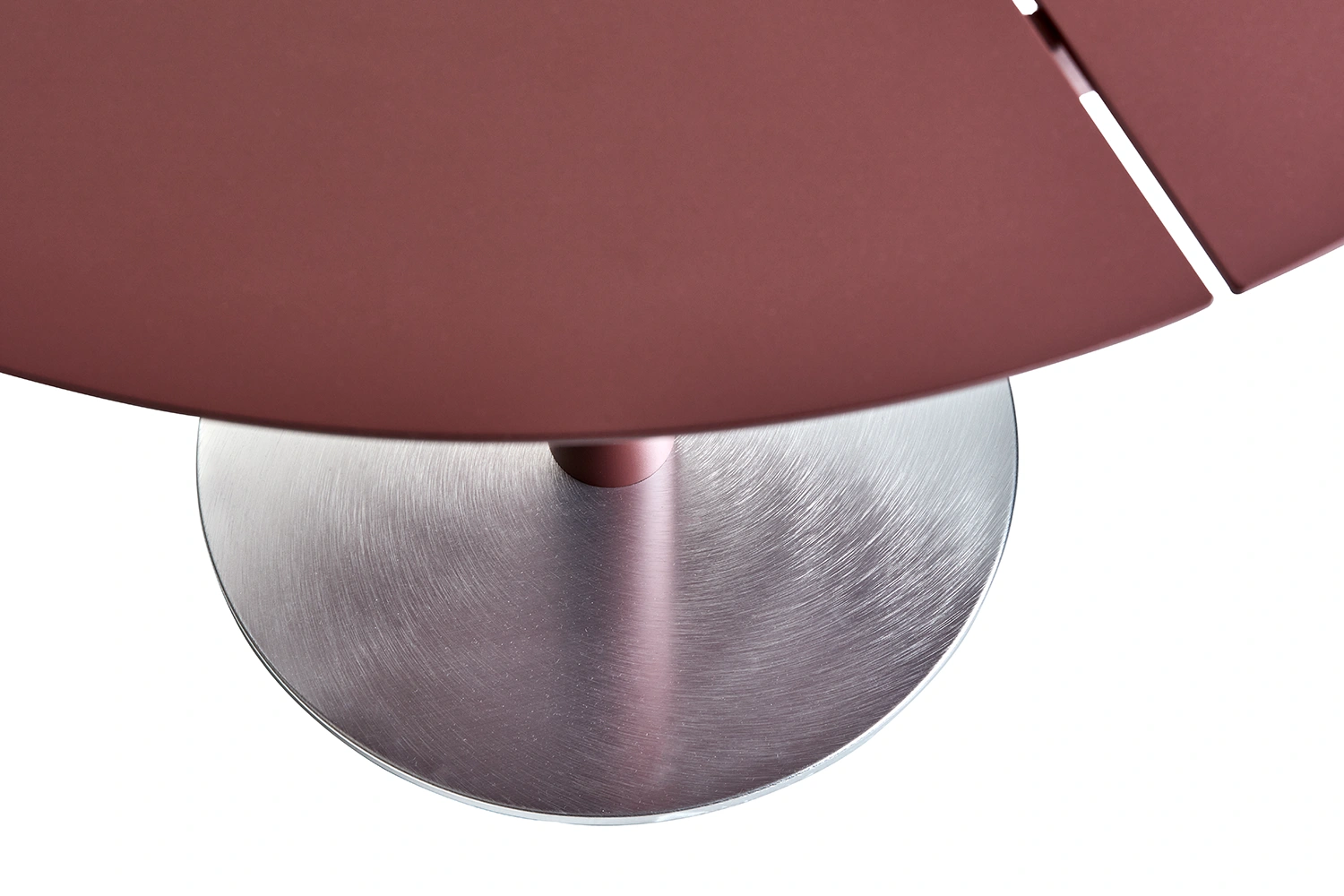 Peace cafébord zin red Ø80 cm