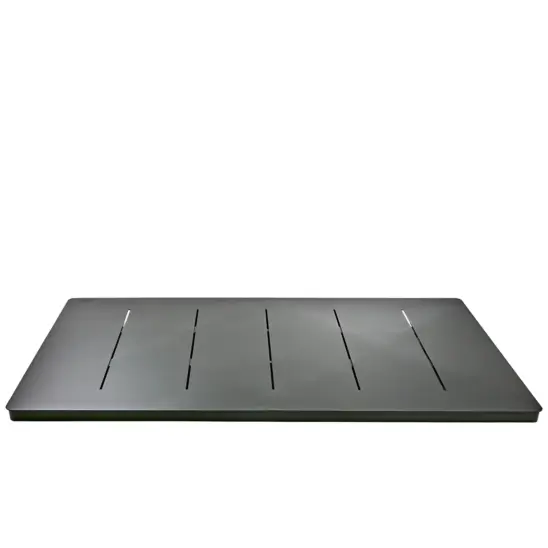 Avila bordsskiva svart 125x70 cm