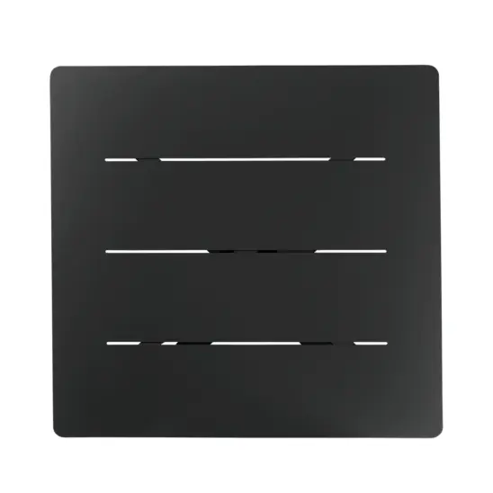 Avila bordsskiva svart 70x70 cm