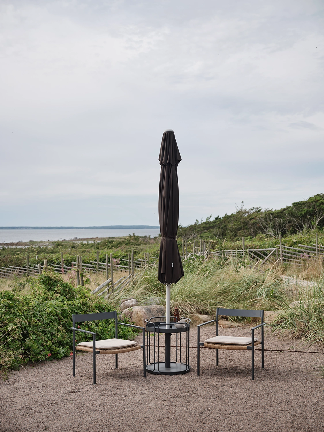 DK loungestol antracit/natur