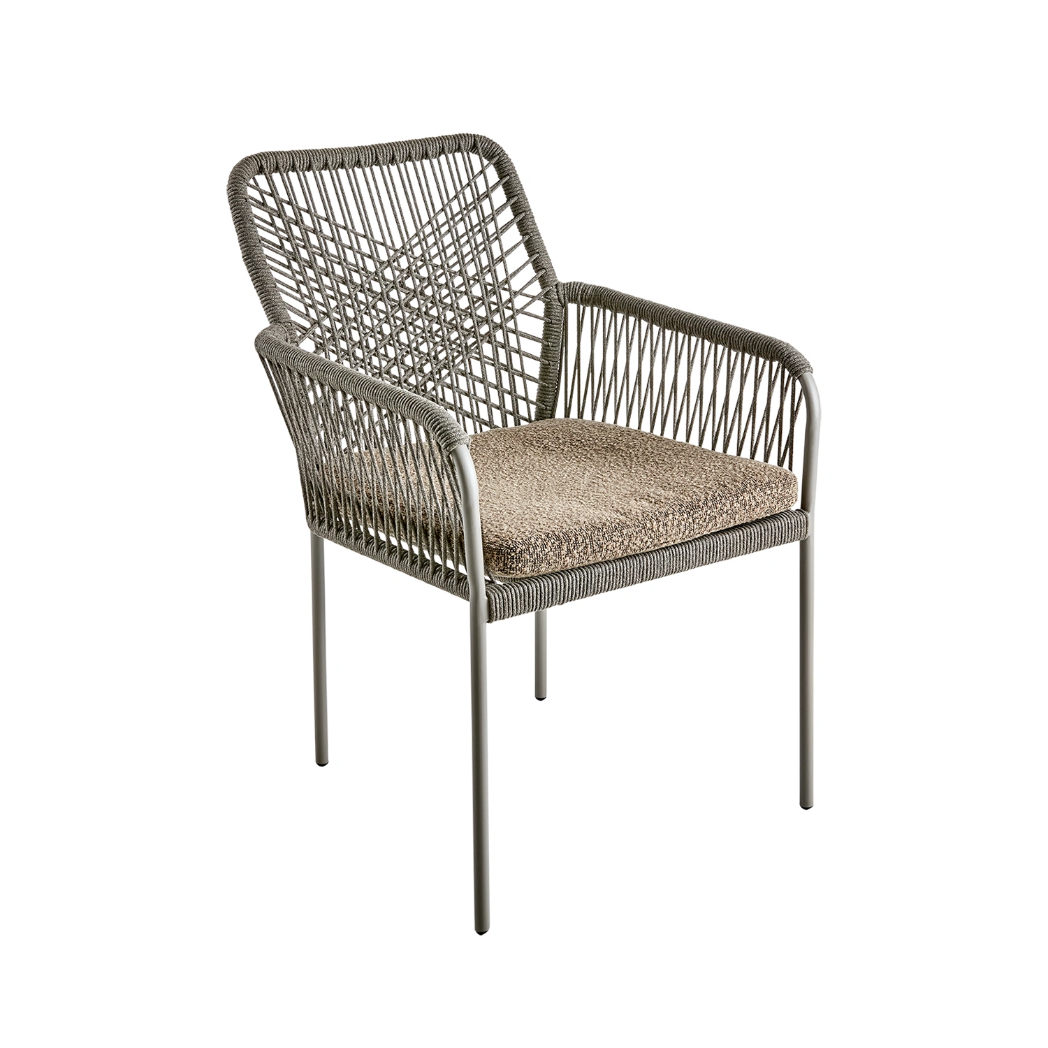 Vira karmstol khaki/mud brown