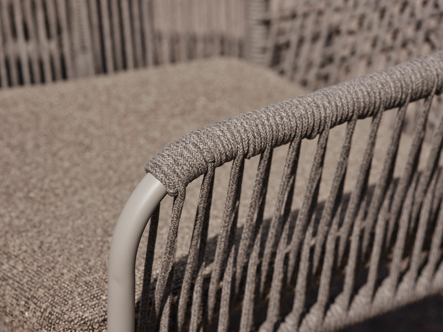 Vira karmstol khaki/mud brown