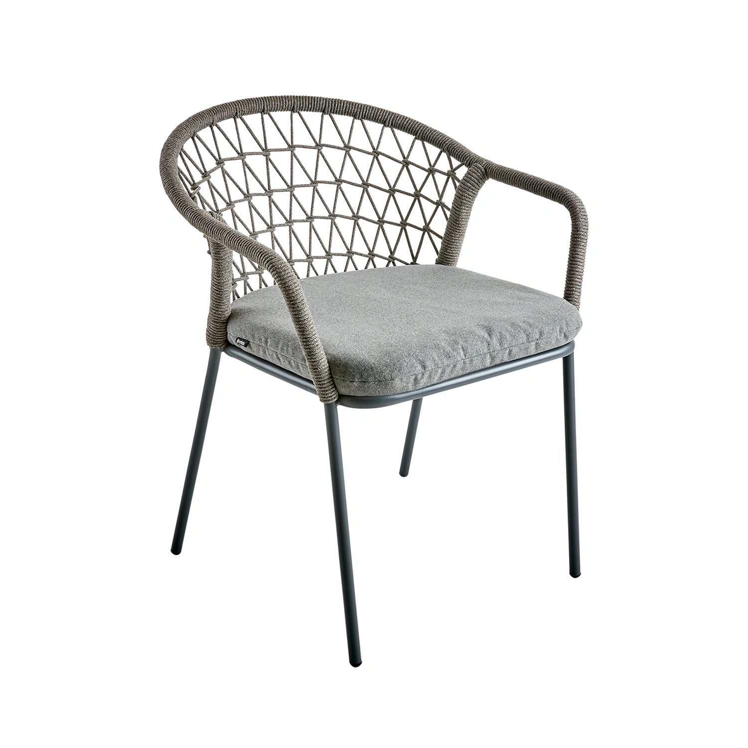 Brady karmstol antracit/mud brown