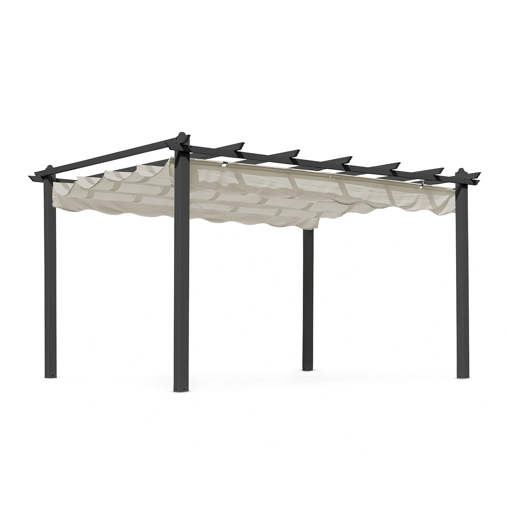 Product Image for Skanör pergola svart/sand 300x400 cm