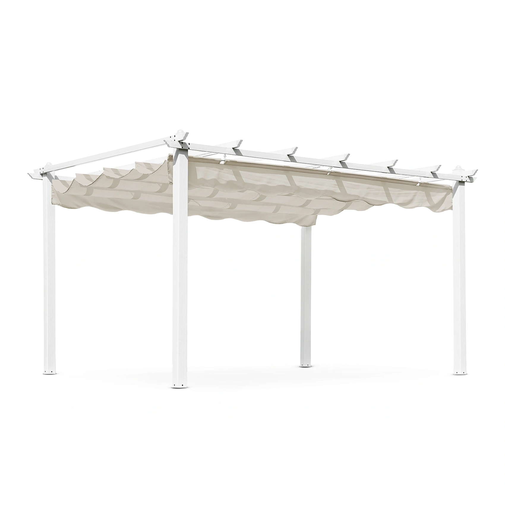 Product Image for Skanör pergola vit/sand 300x400 cm