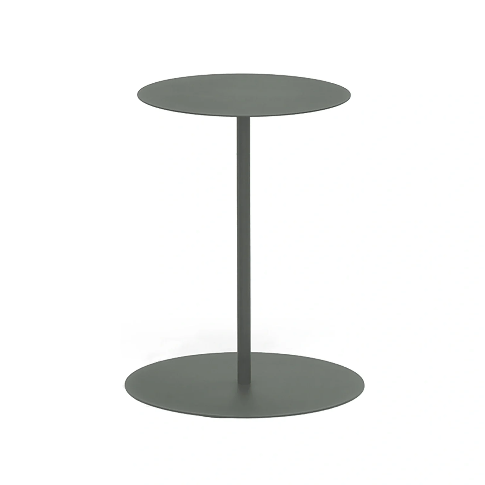 Jet Set sidobord - grågrön, Ø35 x H50 cm