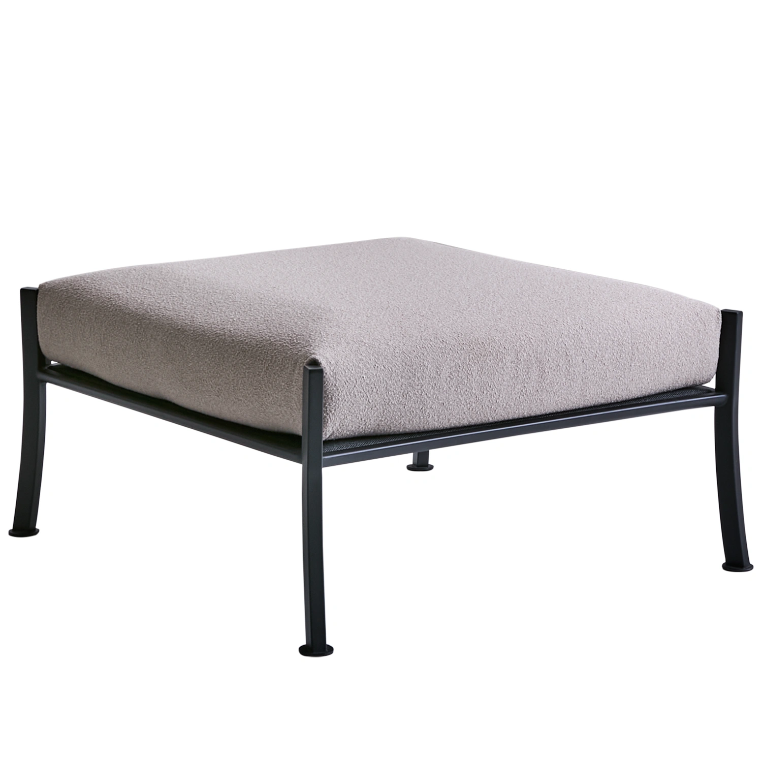 Product Image for Delux ottoman svart/teddy beige