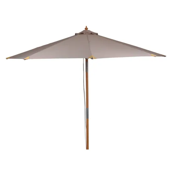 Fritab Calais/Lille parasoll taupe Ø300/250 cm