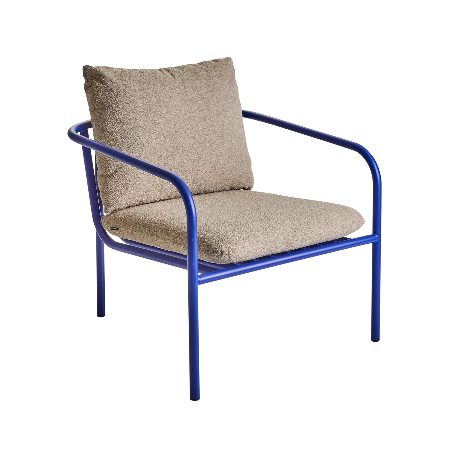 Bendt fåtölj indigoblå/teddy beige