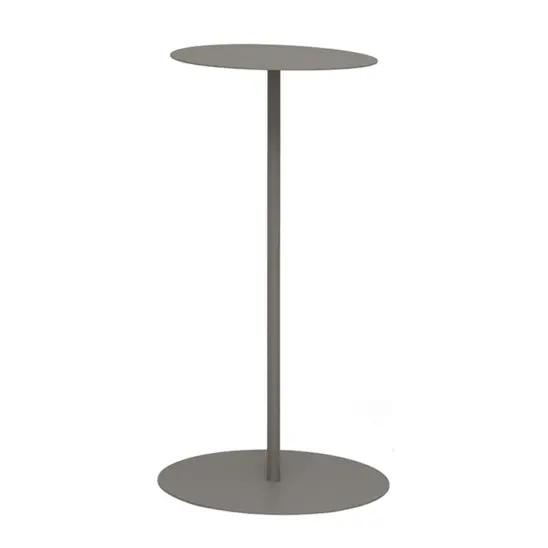 Hillerstorp Jet Set sidobord sand Ø35 cm, höjd 74 cm