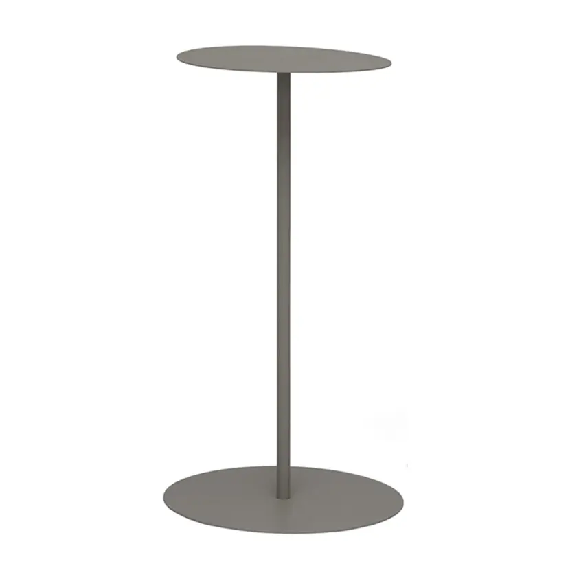 Hillerstorp Jet Set sidobord sand Ø35 cm, höjd 74 cm