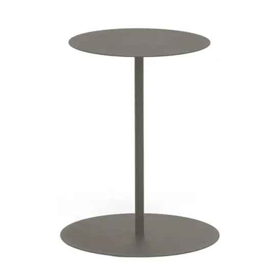 Hillerstorp Jet Set sidobord sand Ø35 cm, höjd 50 cm