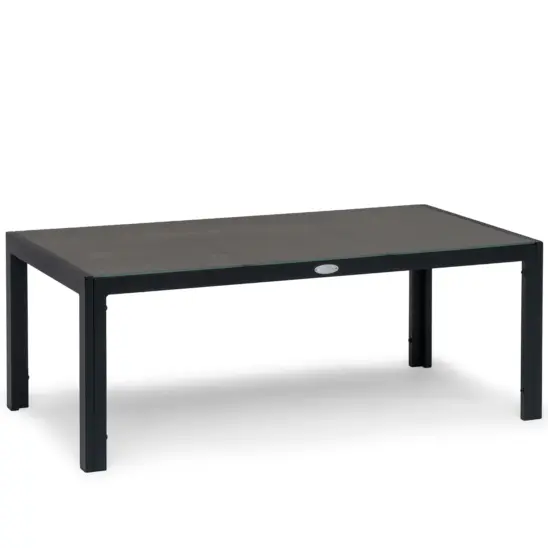 Hillerstorp Hånger soffbord högt svart 120x75 cm