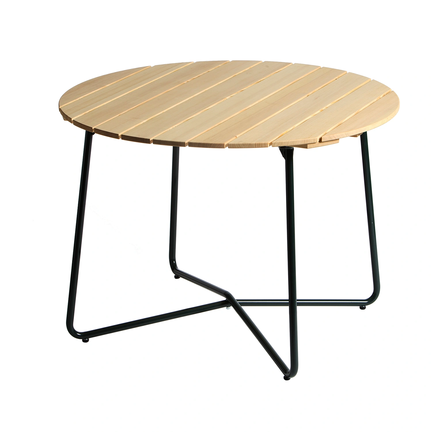 Product Image for 9A bord oljad furu/mörkgrön Ø100 cm