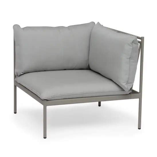 Hillerstorp Bolmsö hörndel sand/fjädergrå