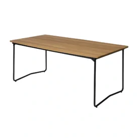 B31 bord oljad ek / svart 170x92 cm