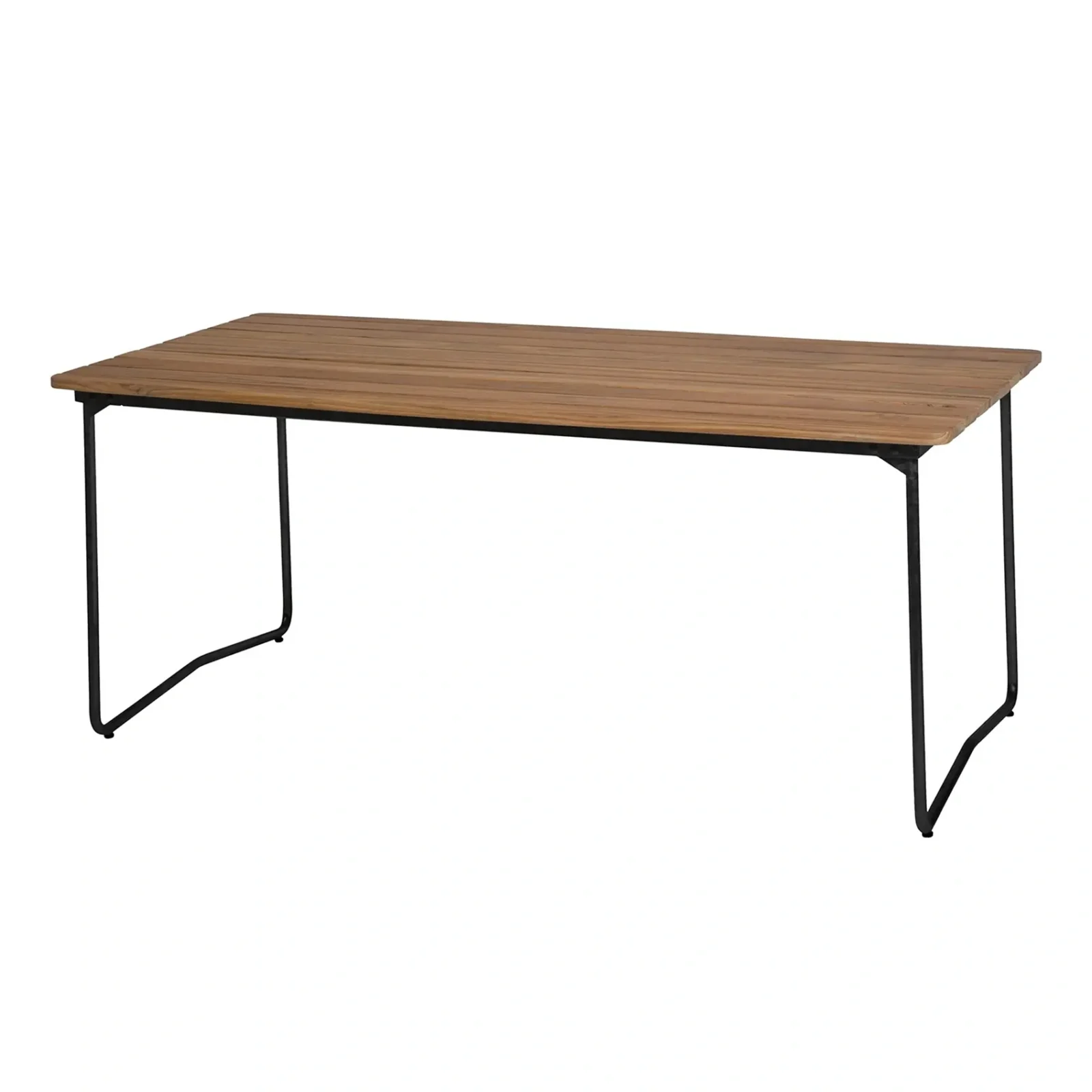 B31 bord teak / svart 170x92 cm