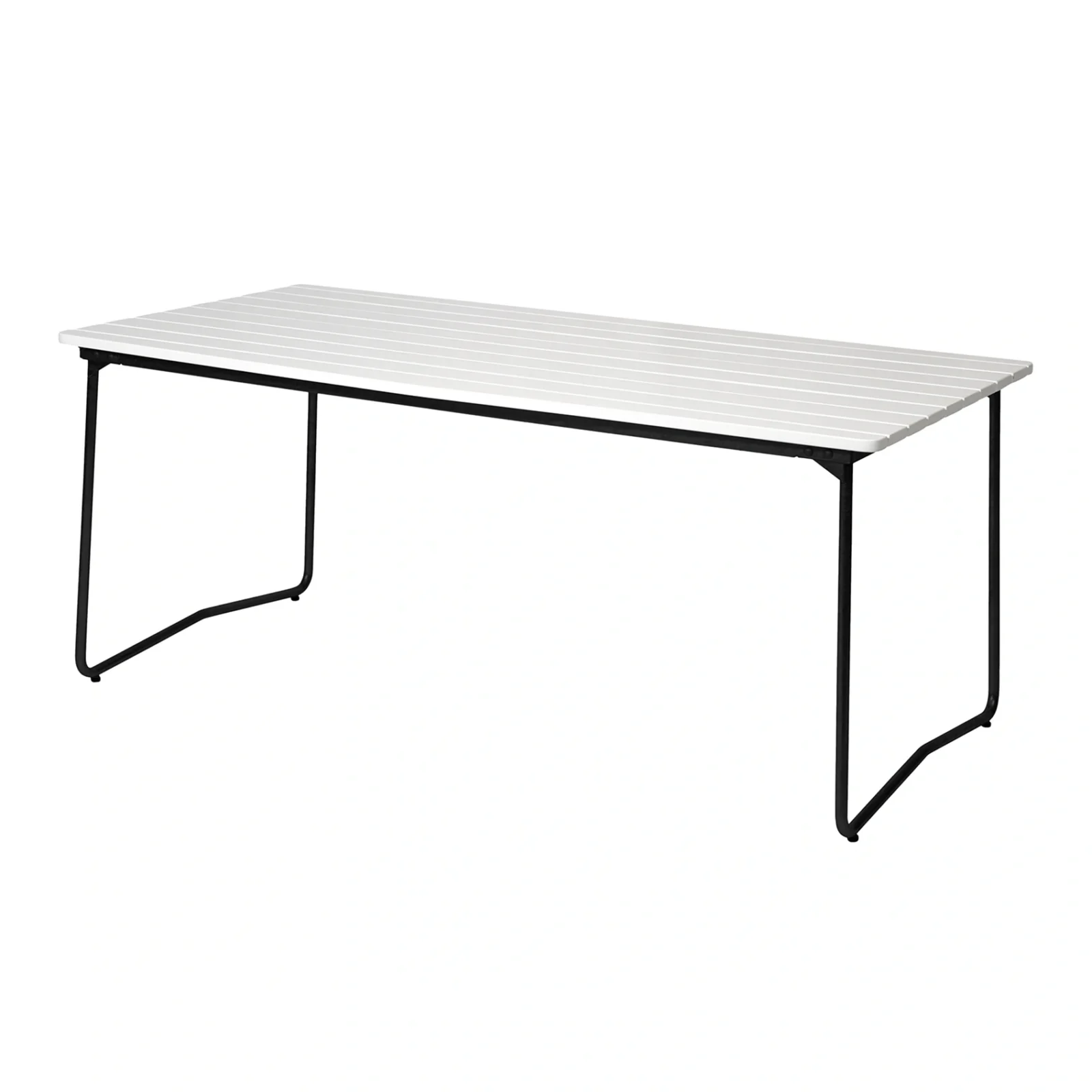 B31 bord vit ek / svart 170x92 cm