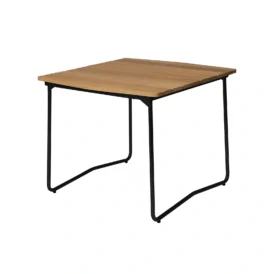 B31 bord oljad ek / svart 84x92 cm