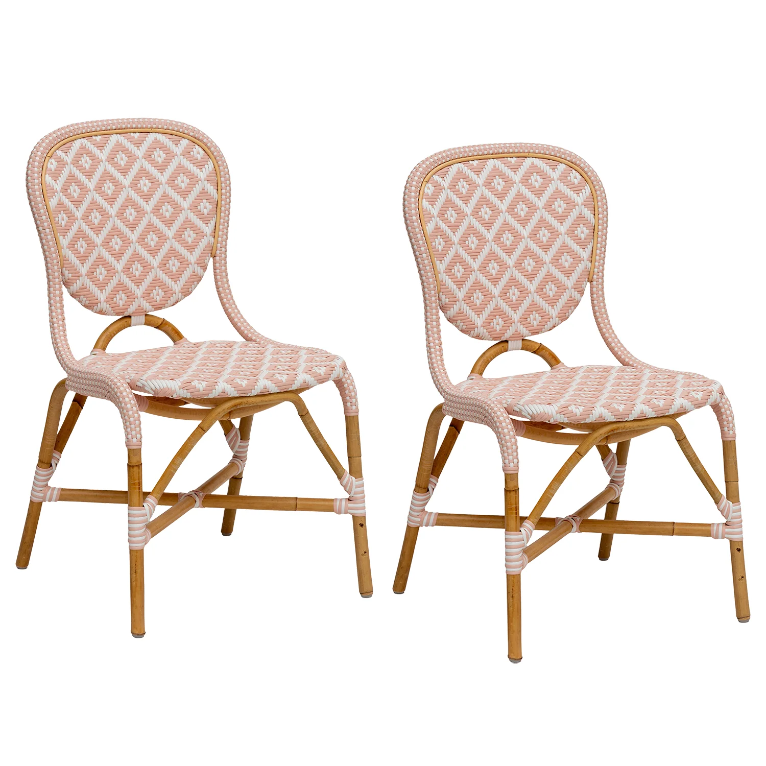 Product Image for Holmenäs caféstol rosa 2-pack