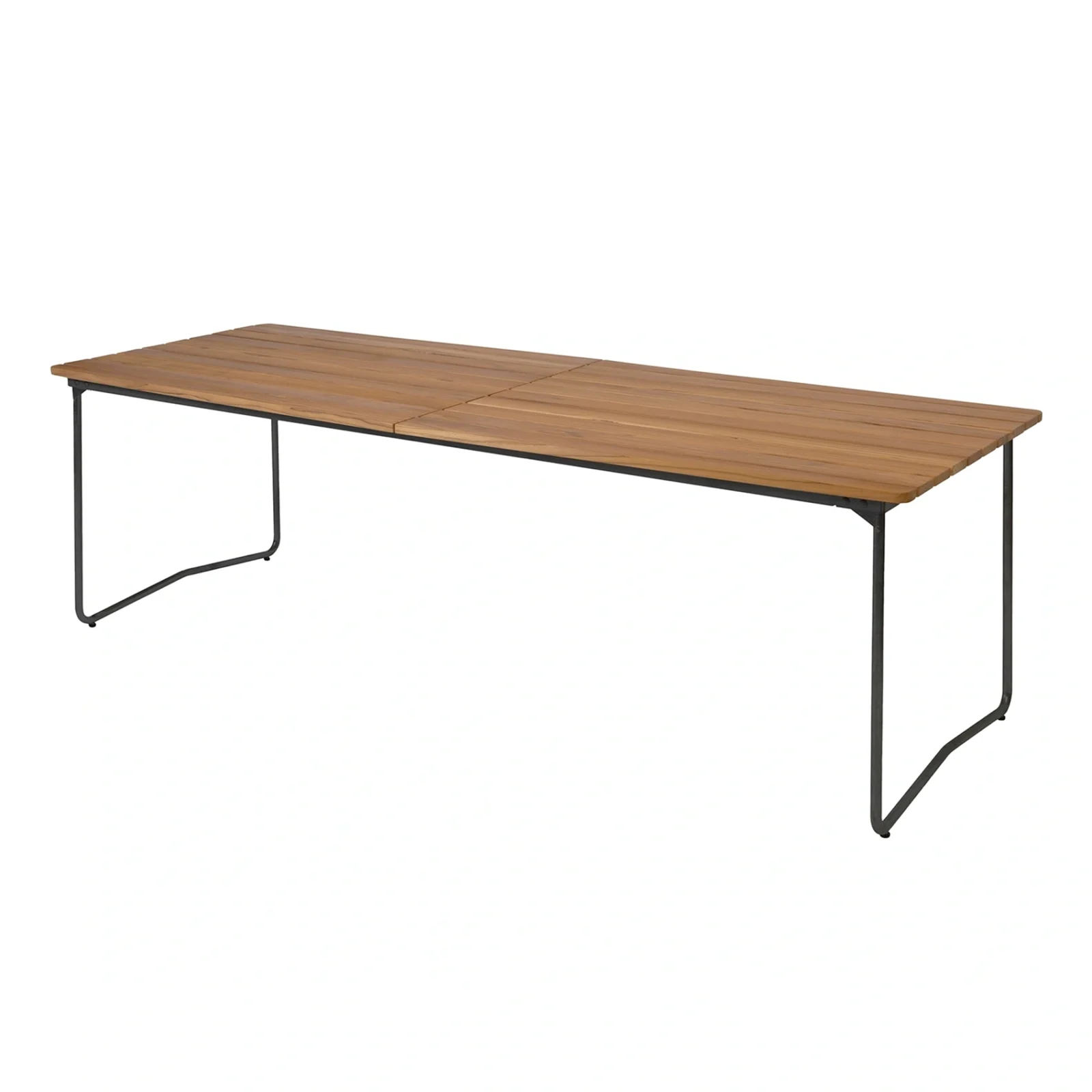 B31 bord teak / svart 230x92 cm