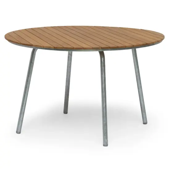 Hillerstorp Sandhamn bord teak Ø120 cm