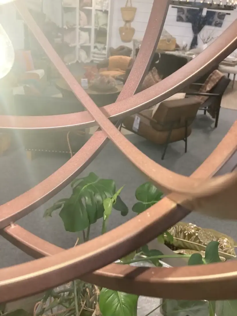 Nest taklampa mörkbrun Ø50 cm