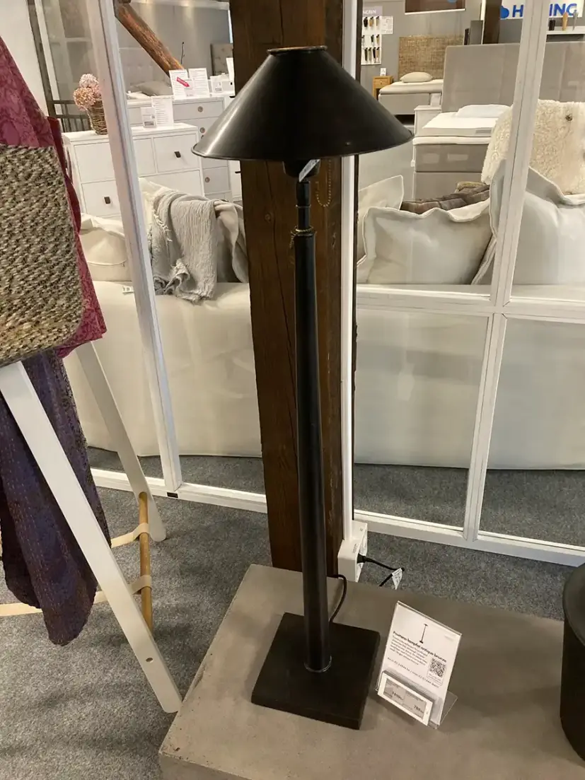 Positano bordslampa antik brons