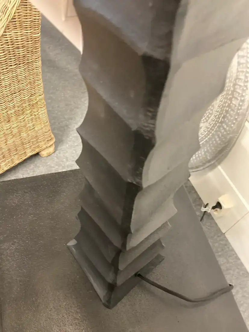 Pisa bordslampa svart/svart