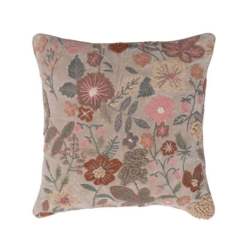 Kuddfodral Kanika Khaki Harmony 50x50 cm
