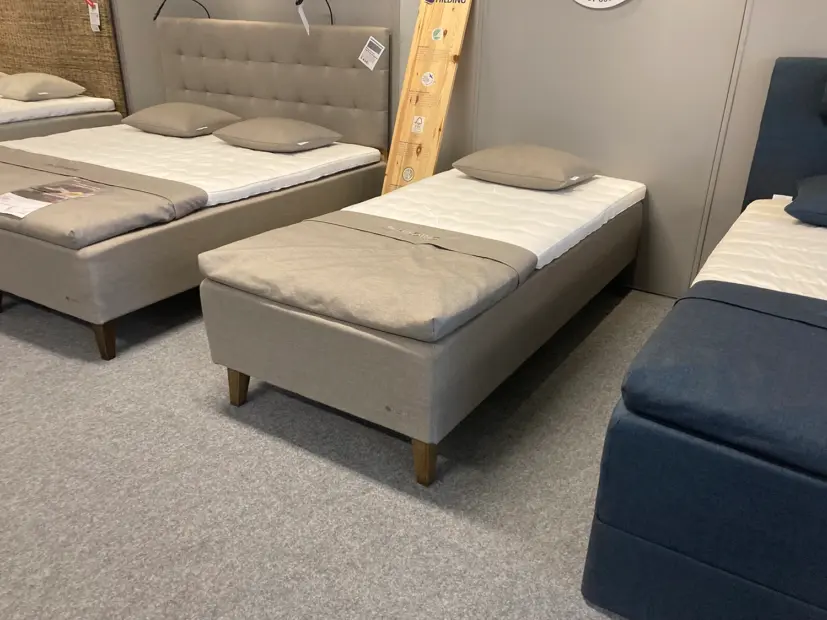 Family ramsängar 90x200 / Eco Brungrå / Extra Fast / Harmony Softex