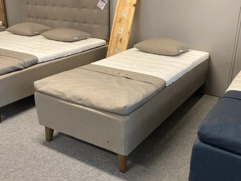 Family ramsängar 90x200 / Eco Brungrå / Extra Fast / Harmony Softex