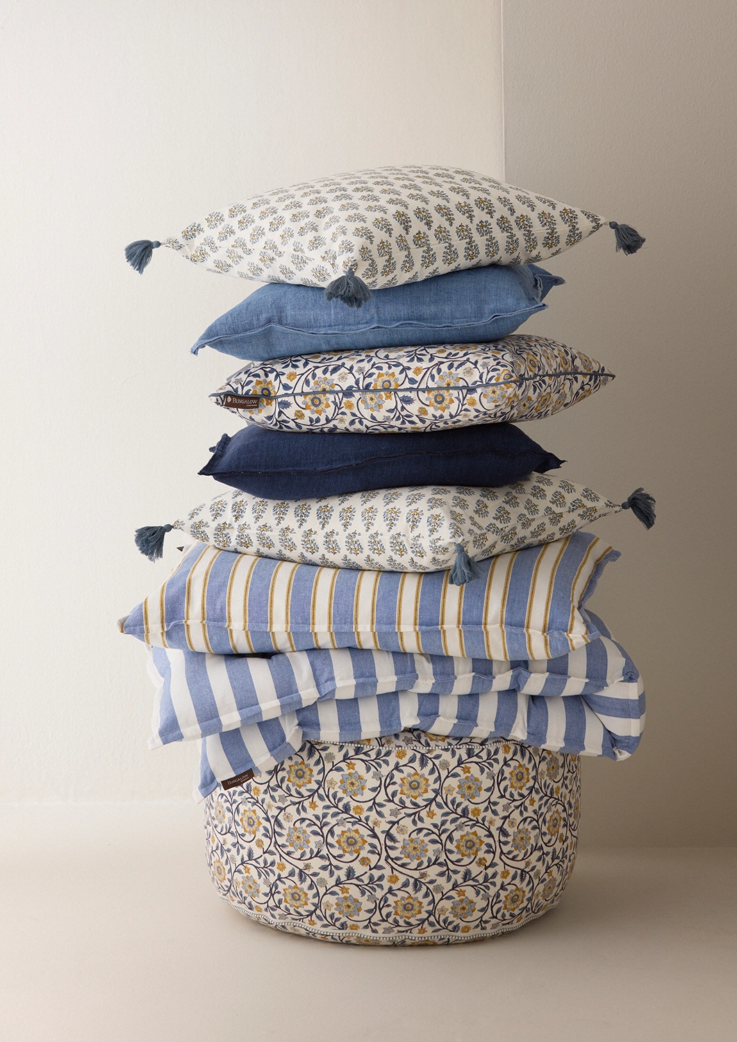 Kuddfodral Linen Provence 50x50 cm