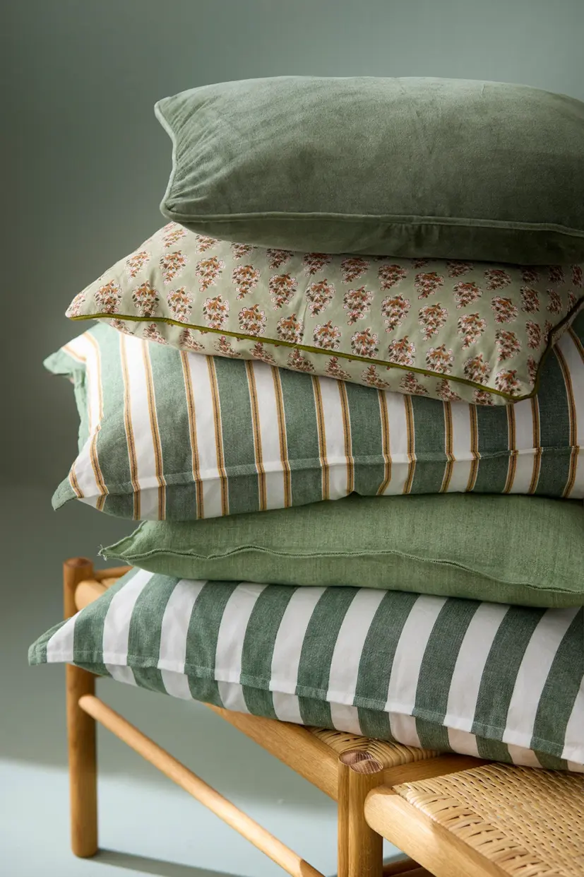 Kuddfodral Linen Seagrass 50x50 cm