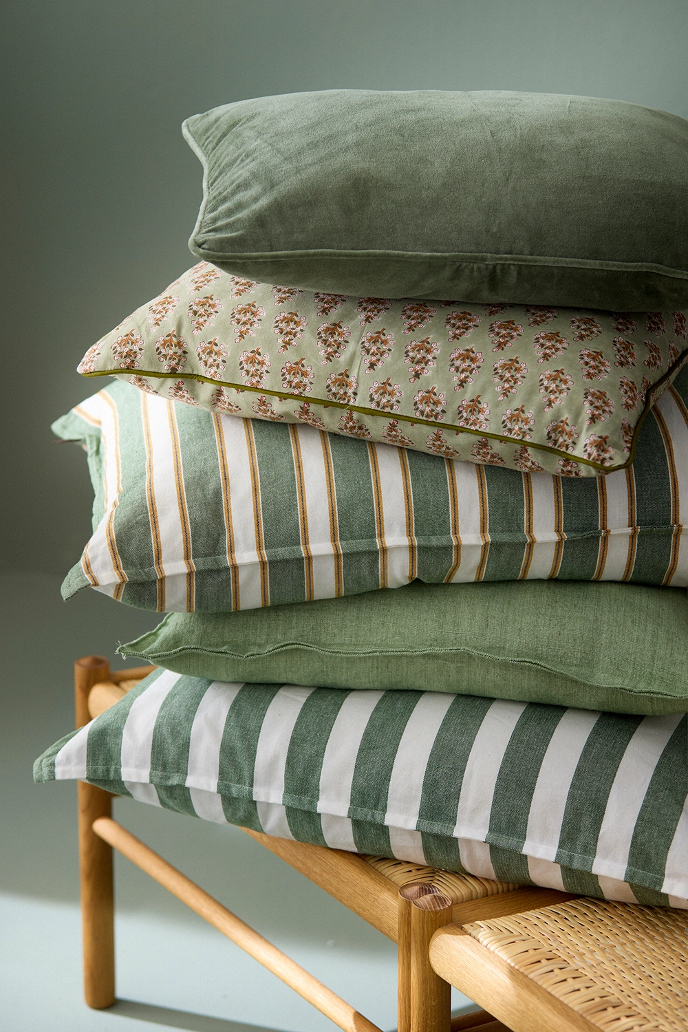 Kuddfodral Linen Seagrass 50x50 cm