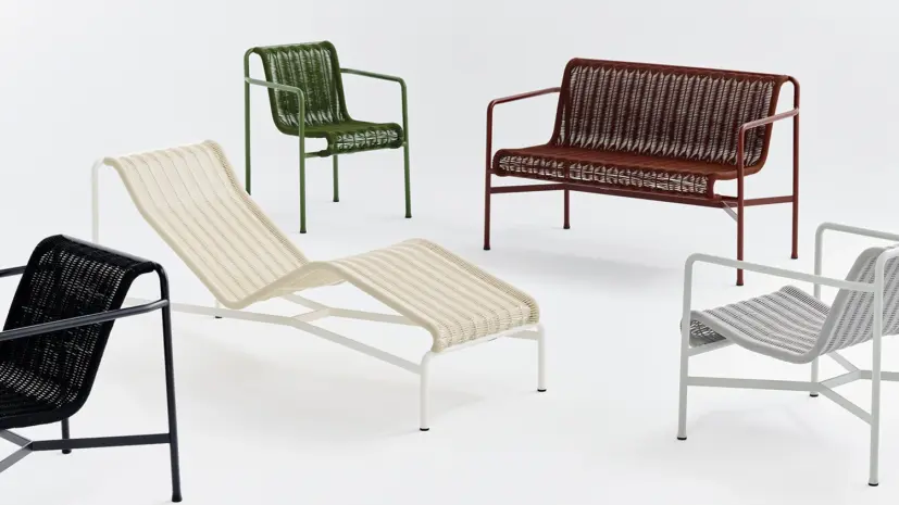 Palissade Cord matsoffa röd