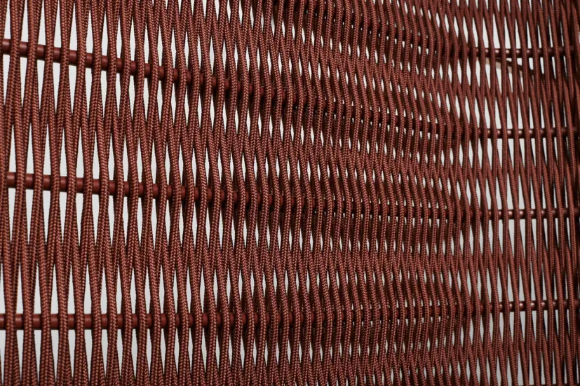 Palissade Cord loungesoffa röd