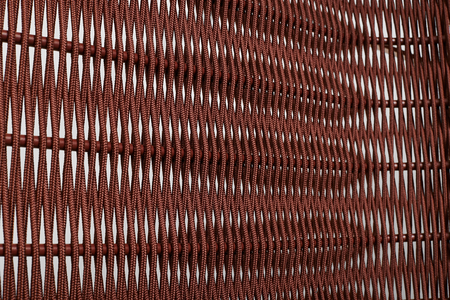 Palissade Cord loungesoffa röd