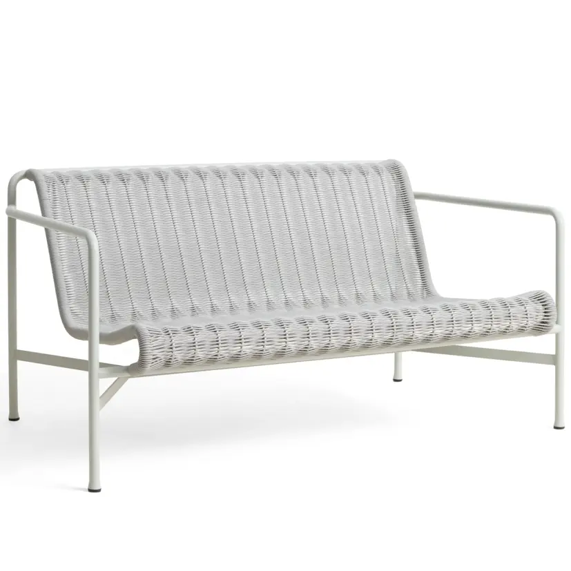 Palissade Cord loungesoffa ljusgrå