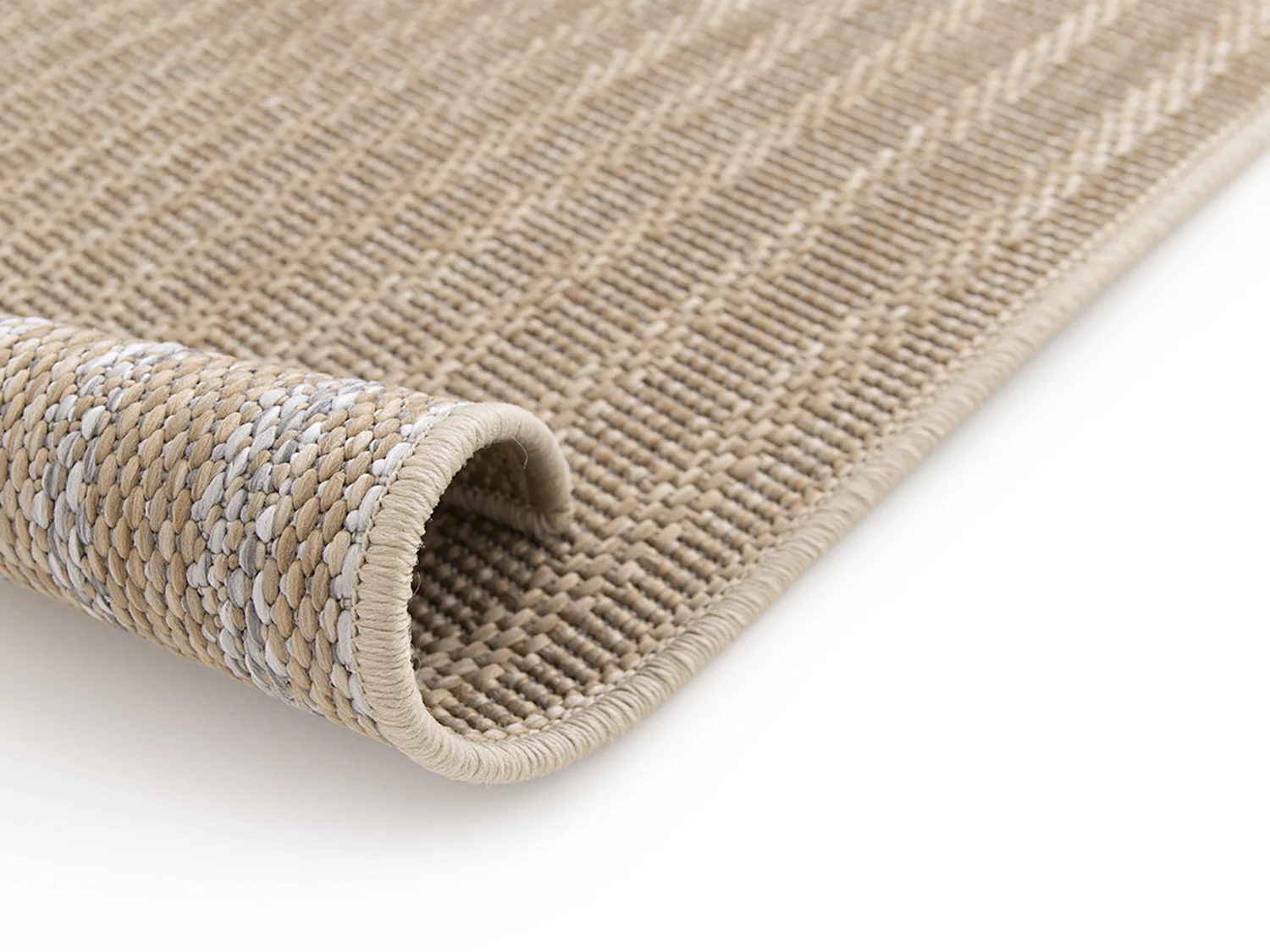 Belle utomhusmatta beigebrun 340x240 cm