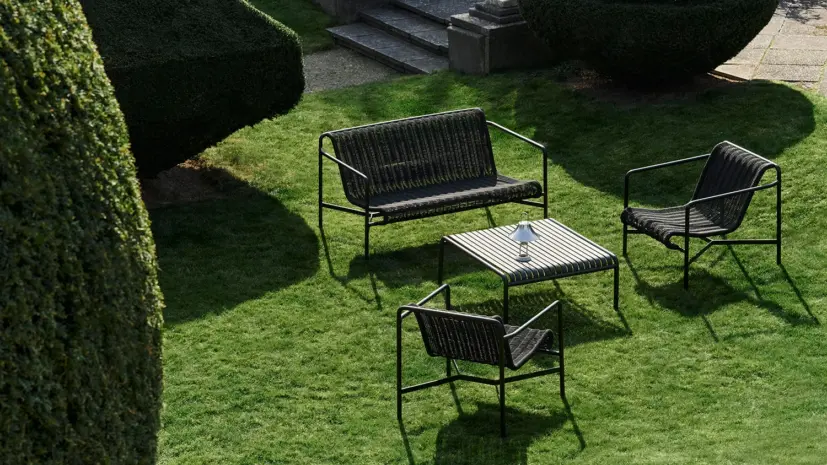 Palissade Cord loungesoffa antracit