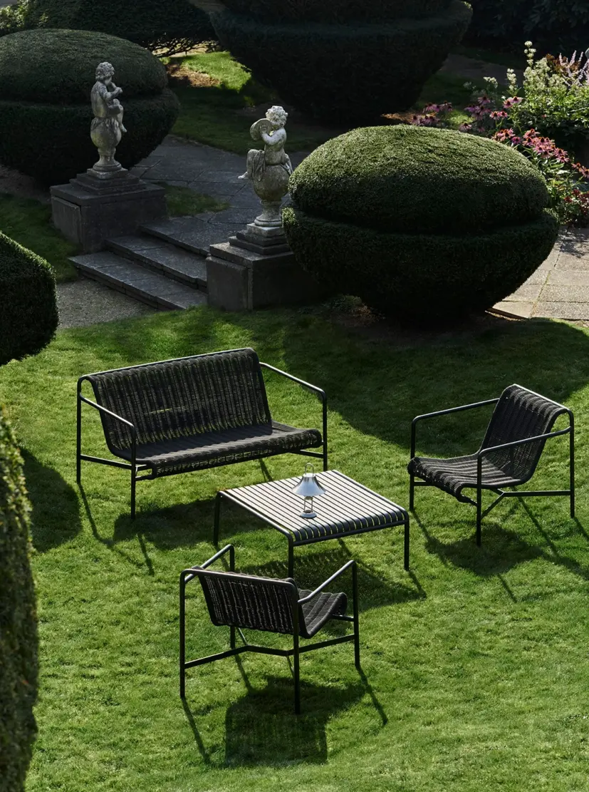 Palissade Cord loungesoffa antracit