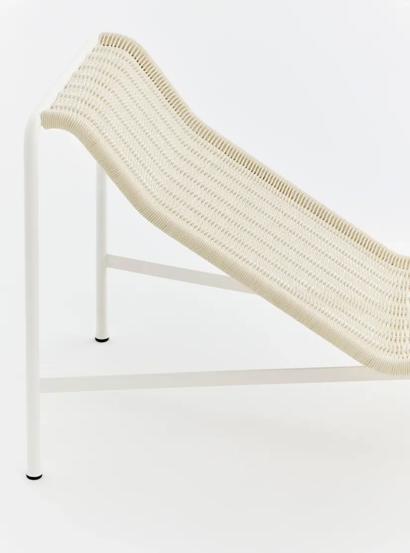 Palissade Cord solsäng gräddvit