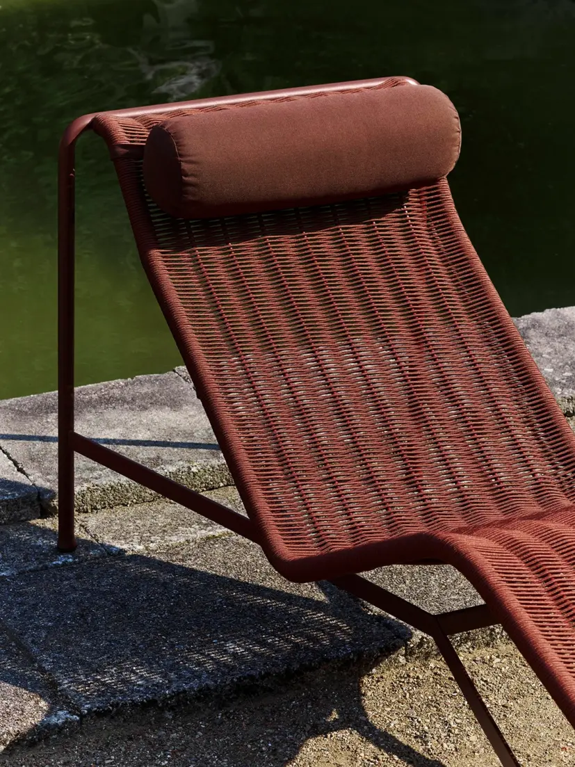 Palissade Cord solsäng röd